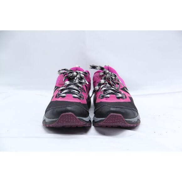 Nike Dual Fusion Trail Shoes Women Size 9.5 Black Purple Running 652869-011 - Picture 4 of 7